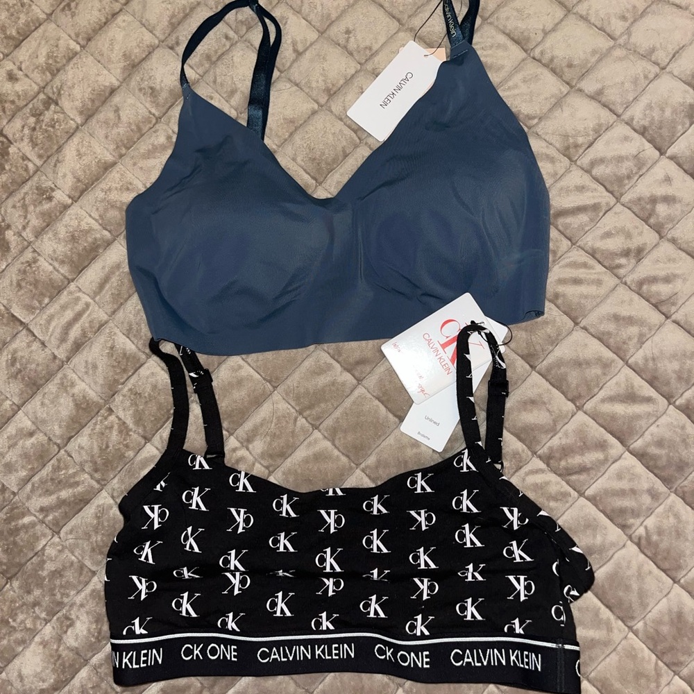 NWT Calvin Klein bralette bundle
